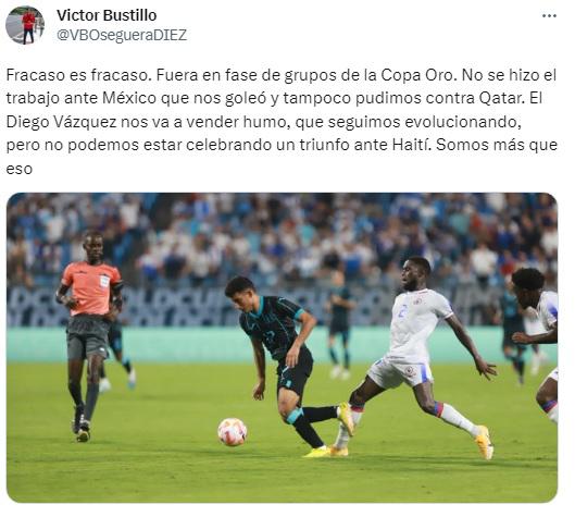 Las respuestas a Diego Vázquez tras dejar en duda el triunfo de Qatar ante México: “Excusas mediocres para justificar el fracaso”