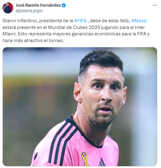 “FIFA eligió a su ídolo; es una vergüenza”: Inter Miami de Messi jugará el Mundial de Clubes y así recciona la prensa
