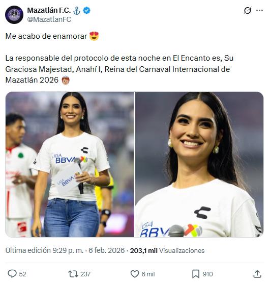 Así es la espectacular ingeniera que arrasó en el Mazatlán-Chivas de la Liga MX: Me acabo de enamorar