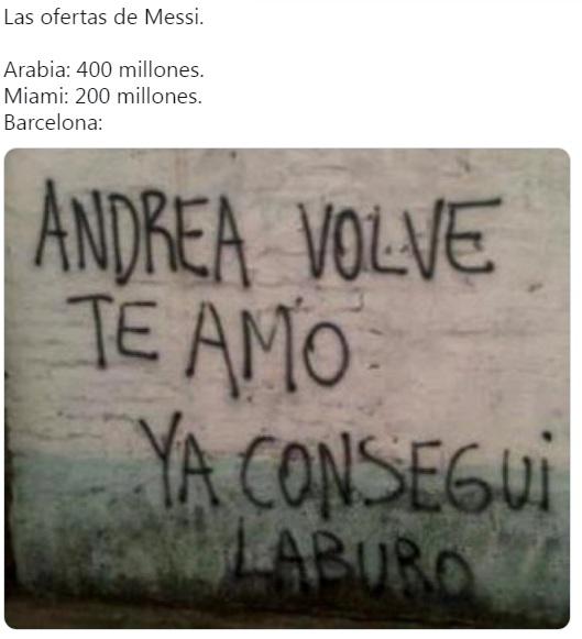 Lionel Messi fichará por el Inter de Miami de la MLS y los memes hacen pedazos al Barcelona por no concretar el regreso