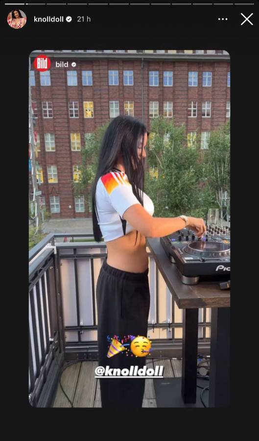 Ivana Knoll luce nuevo atuendo y ‘conquista’ la Eurocopa con su hermoso físico: ¿Traicionó a Croacia?