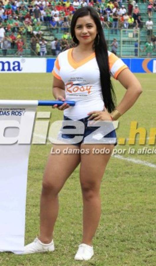 Las bellas damas que engalanaron la Jornada 5 del torneo Clausura de Honduras