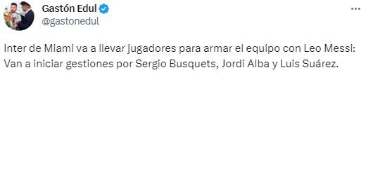 Messi, rodeado de un equipazo en el Inter de Miami: Quieren fichar tres ex Barcelona y “Tata” Martino de técnico