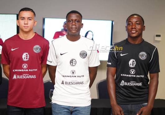 El nuevo uniforme Nike de Panteras FC, equipo que participa en la tercera división de Honduras.