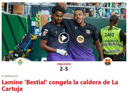 Liga negreirizada; el árbitro echa una mano al Barça: la prensa tras polémico triunfo