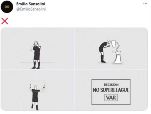 Los nuevos memes liquidan a Florentino Pérez y el Real Madrid tras la caída de la Superliga &nbsp;&nbsp;