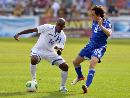 Honduras pierde 2-0 ante Israel en el estadio Citi Field de New York.