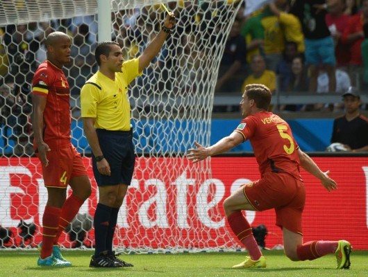 Mundial Brasil 2014: Las mejores imágenes Bélgica Argelia 2-1 .