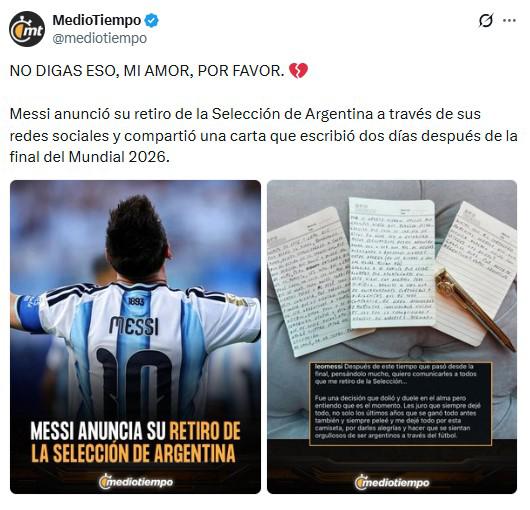 Impacto mundial por el adiós de Messi: De Paul reacciona y lo que dijo Faitelson