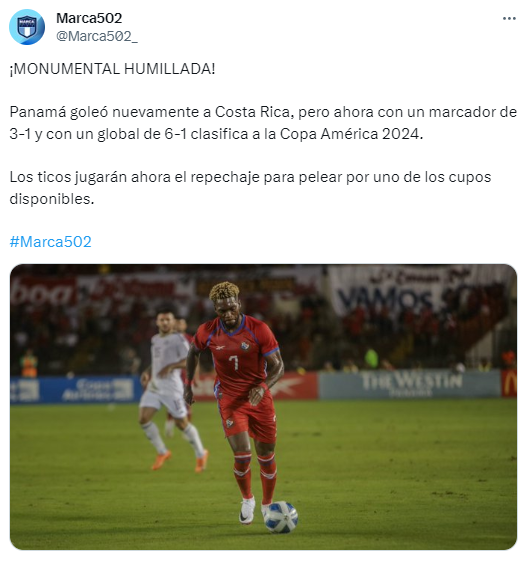 Panamá hizo trizas a Costa Rica y así reaccionó la prensa: “Dan lástima”, “ultrajada histórica” y “monumental humillada”