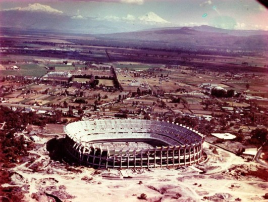 Las mejores fotos del estadio Azteca en su 50 aniversario