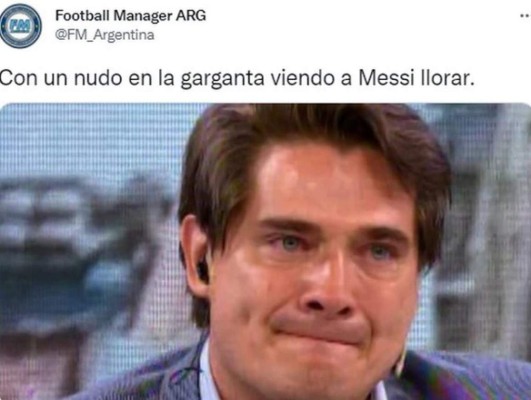 Messi llora, supera el récord de Pelé y los memes lo destrozan; Brasil tampoco se salva