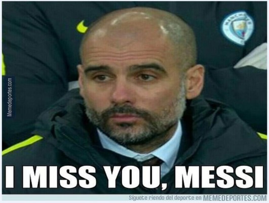Memes: Hacen pedazos a Pep y al Manchester City por la eliminación en Champions