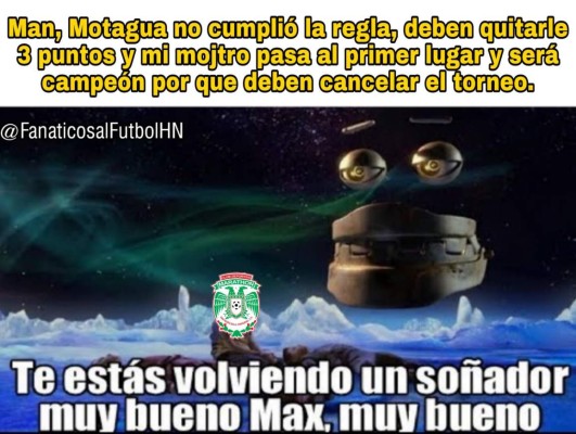 Los memes continúan liquidando a Motagua y Diego Vázquez tras finalizar el Clausura 2020