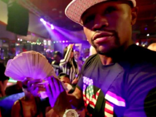 Las 50 locuras y fiestas inolvidables de Floyd Mayweather Jr