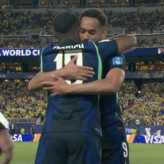 Borraron a Neymar, el haitiano que se llevó la camisa de Vinicius y gesto con Endrick