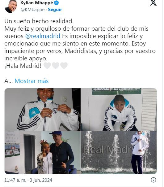 Inesperada reacción de Cristiano y Keylor Navas: los mensajes a Mbappé tras fichar por Real Madrid: “Emocionado de...”