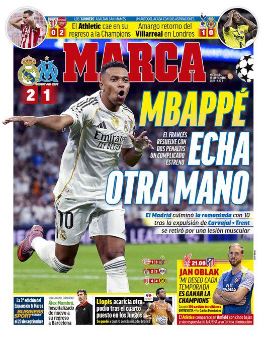 15 Champions me parecen pocas con estas ayudas: así reacciona la prensa por el polémico triunfo del Real Madrid en Champions