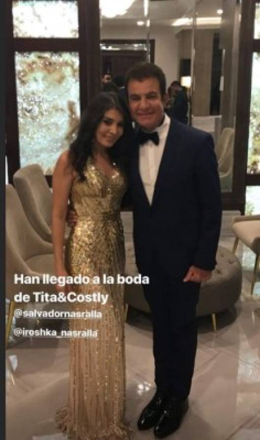 Las nuevas fotos que no has visto de la lujosa boda de Carlo Costly y Tita Torres
