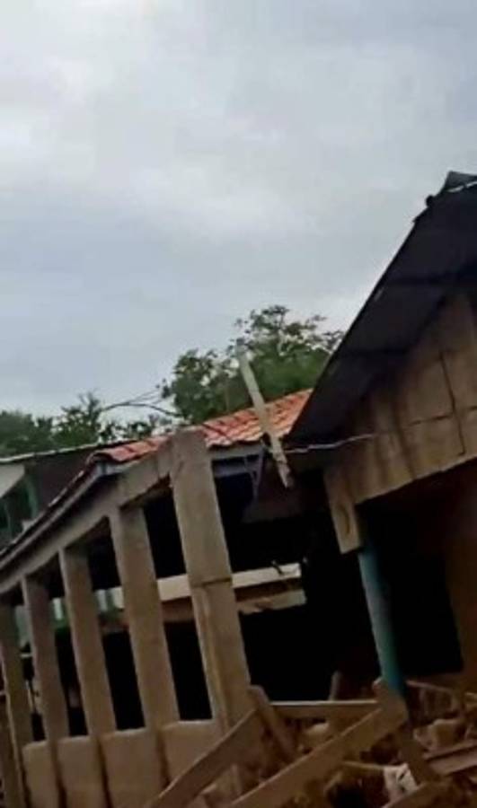 Qué terrible: La colonia en La Lima que quedó bajo el lodo tras el paso de ETA e IOTA