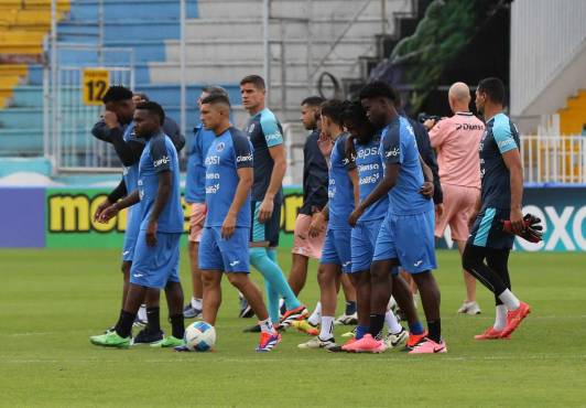 Motagua afinó detalles previo al choque ante el Herediano. Foto: David Romero
