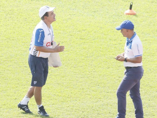 Las imágenes curiosas que dejó la última práctica de la Selección de Honduras