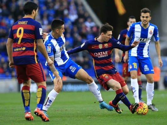 Barcelona igualó 0-0 con Español y no pudo celebrar en su primer duelo del 2016