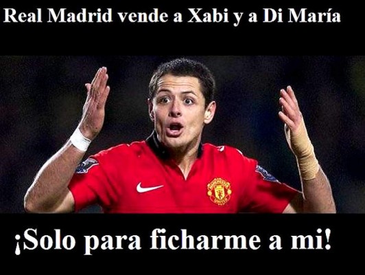 Aficionados se burlan de la llegada de Chicharito al Real Madrid