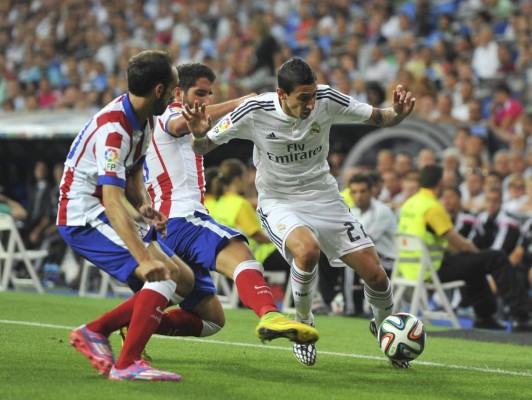 Real Madrid y Atlético de Madrid empatan en partido de ida de la Súper Copa