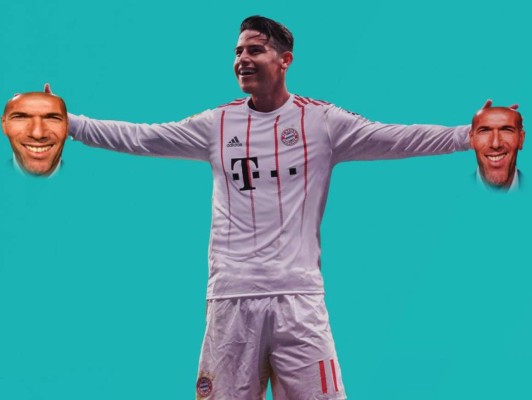 James espera a Zidane: Los tremendos memes previo al Bayern Munich-Real Madrid