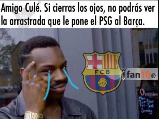 ¿Y LA MSN? Los memes atascan las redes previo al Barca-PSG