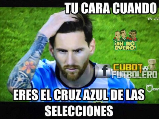 MEMES: Messi y Argentina revientan las redes tras quedar eliminados de Rusia 2018