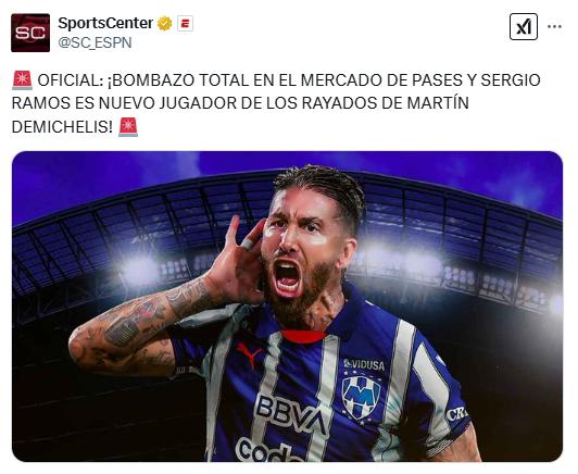 ¿Qué dijo Faitelson? La prensa reacciona por el fichaje de Sergio Ramos con Monterrey y se confirma cuándo llega a México