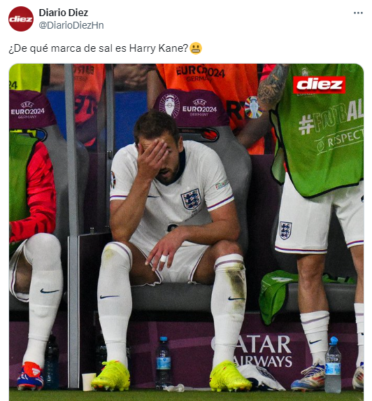 Eurocopa 2024: memes destrozan a Harry Kane por la derrota de Inglaterra ante España en la final
