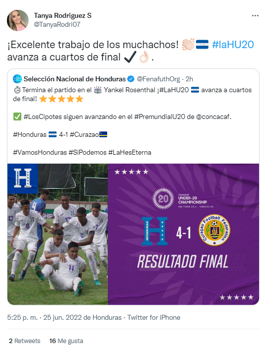 Rendidos ante los cipotes: la reacción de los periodistas por el gran triunfo de Honduras y avanzar a cuartos del Premundial Sub-20