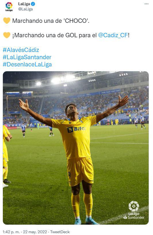 ¡Se rinden ante el Choco Lozano! La reacción de los medios y afición al gol del hondureño que salvó al Cádiz: “A sus pies”