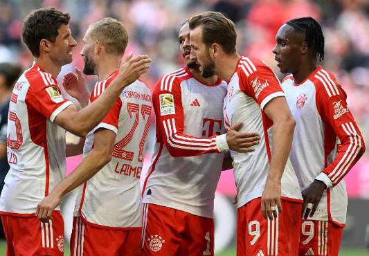 Con hattrick de Harry Kane: Bayern Múnich propinó tremenda paliza 7-0 al Bochum en la Bundesliga