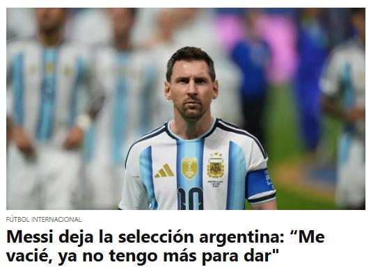 Impacto mundial por el adiós de Messi: De Paul reacciona y lo que dijo Faitelson