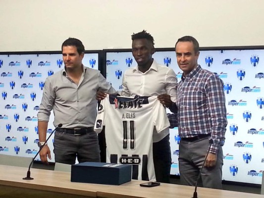 Así fue la presentación de Alberth Elis con el Monterrey de México&nbsp;&nbsp;