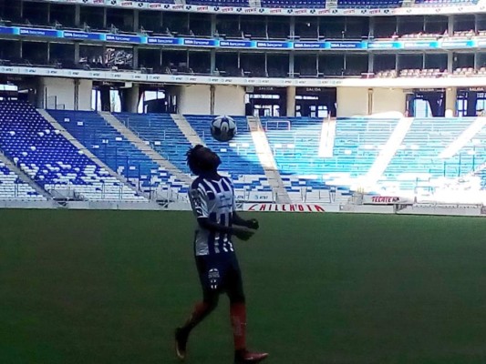 Así fue la presentación de Alberth Elis con el Monterrey de México&nbsp;&nbsp;