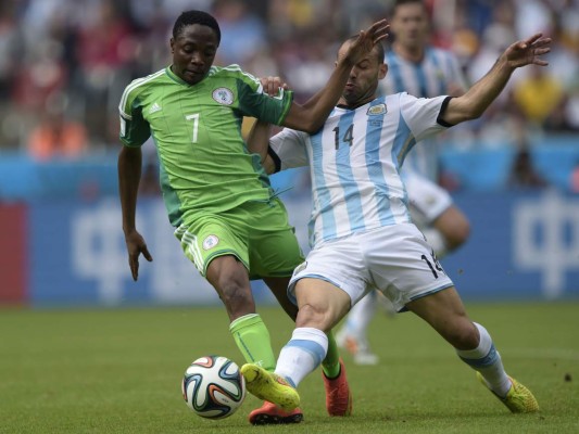 Argentina venció a Nigeria por 3 a 2 con dos goles de Lionel Messi