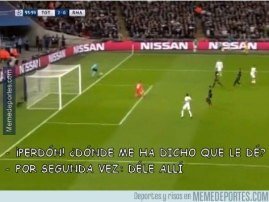 Los memes crucifican al Real Madrid y Cristiano tras derrota ante Tottenham