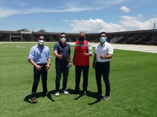 ¿Qué club te gustaría que la estrenara? Así quedó la cancha del estadio Roberto Suazo Córdova