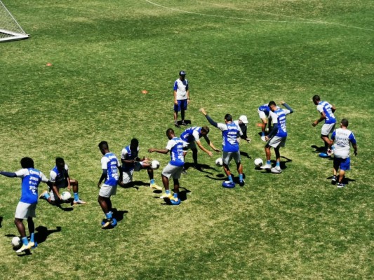 Sub-23 de Honduras entrenó en el complejo del Alajuelense y está lista para enfrentarse a Costa Rica