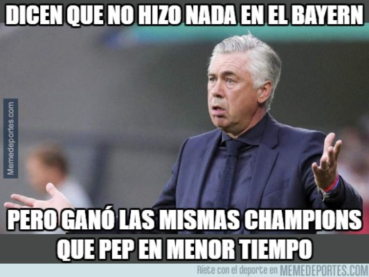 DIVERTIDOS: Los graciosos memes luego del despido de Ancelotti en el Bayern Munich