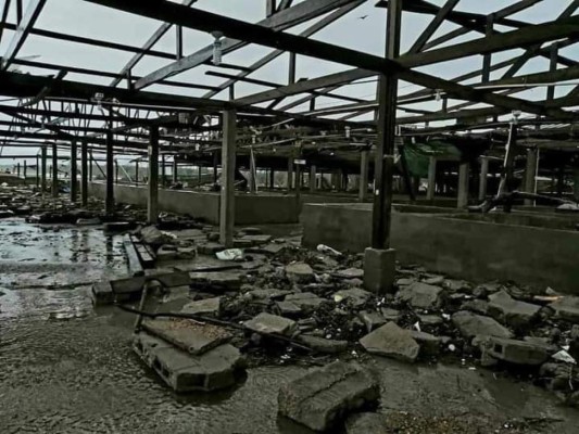 Desoladoras imágenes las que dejó el paso del Huracán Eta por el Caribe Norte de Nicaragua