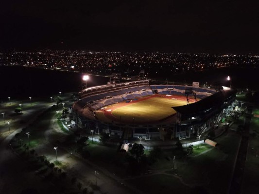 Así se ve el estadio Olímpico desde la última final del fútbol hondureño
