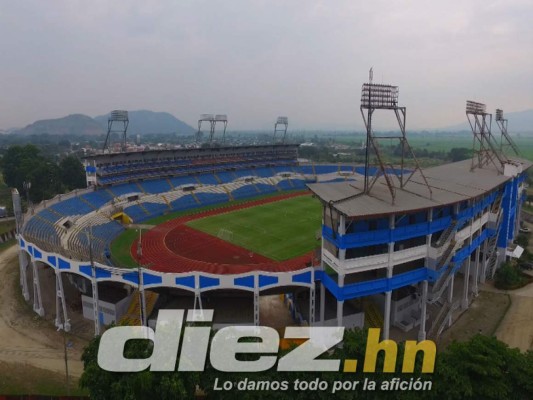 IMPECABLE: El estadio Olímpico ya luce 'bellísimo' para recibir a la 'H'
