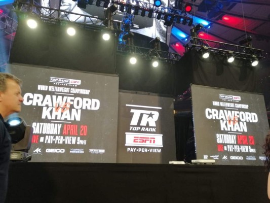 ¡Impresionante! Así es el ambiente previo a la pelea entre Teofimo López y Edis Tatli