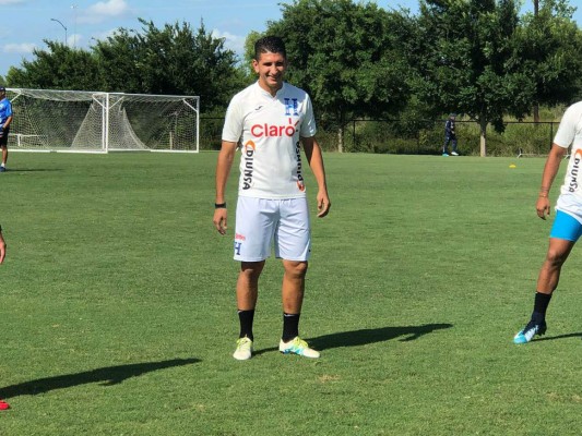 FOTOS: Así fue la curiosa práctica de la Selección de Honduras en Houston